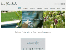 Tablet Screenshot of labastide-tarn.com